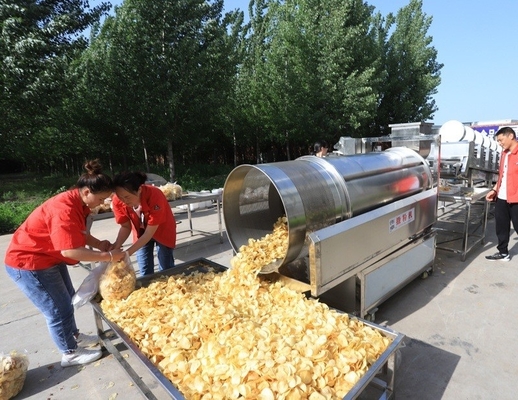 Machine de production de copeaux de pommes de terre à haute capacité automatique