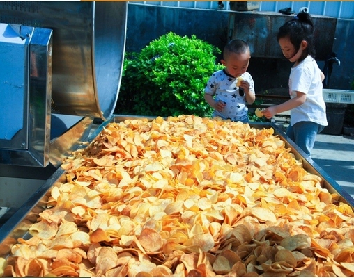 304 équipement en acier inoxydable ligne de production de frites et chips pour la production