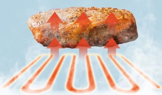 405X241X204mm Taille de l'emballage Système de friture automatique pour le poulet frit de sortie en volume