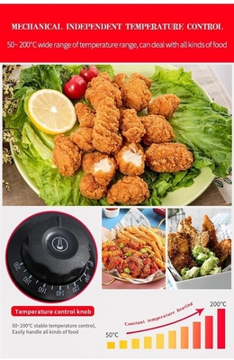 405X241X204mm Machine de grillage et de friture commerciale pour les solutions de cuisson rapide
