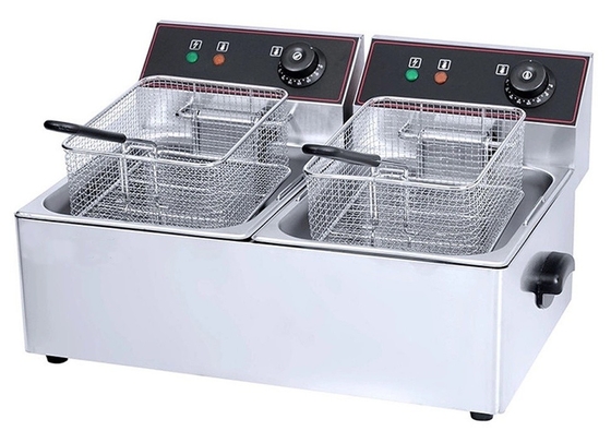 Taille de l'emballage Friteuse commerciale de 52,00 cm * 30,50 cm * 29,50 cm avec système de filtration à l'huile