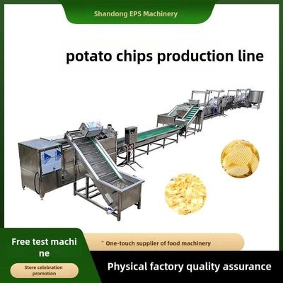 Équipement industriel de transformation des frites pour la production en vrac personnalisé et durable