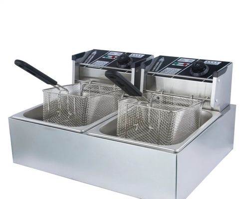 Machine de production alimentaire à grande échelle 405X241X204mm Friteuse de qualité industrielle pour le commerce