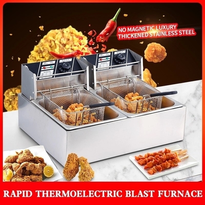 Machine de friture industrielle automatique 2L-6L pour assurer des performances de friture constantes