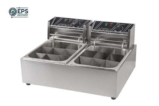 Machine à frire à l'huile commerciale avec taille de l'emballage cohérente 52,00cm * 30,50cm * 29,50cm
