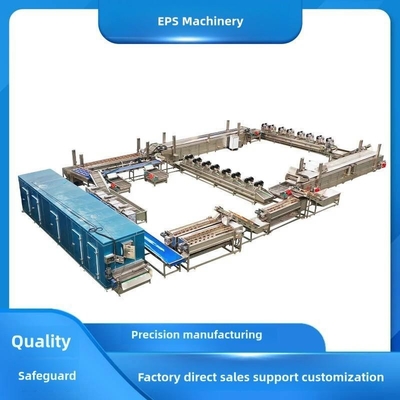 Équipement industriel de transformation de frites sur mesure pour une productivité accrue