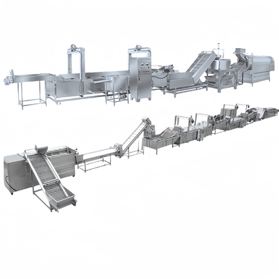 Équipement de traitement thermique personnalisé pour la production en vrac de frites industrielles