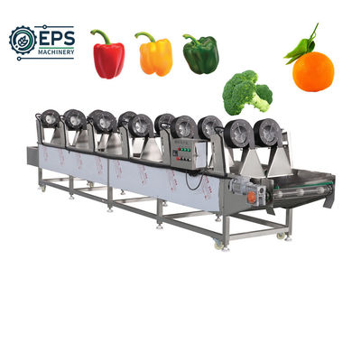 Service après-vente Appui en ligne Machine automatique industrielle de lavage et de séchage de fruits