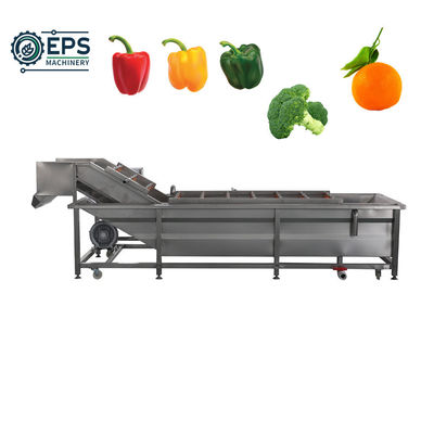 Machine à nettoyer les bulles entièrement automatique pour la transformation commerciale des fruits et légumes