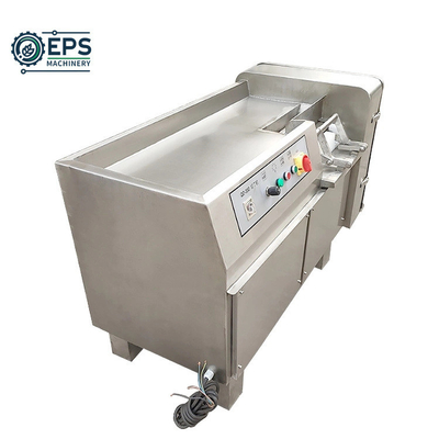 Taille de dés 14 en acier inoxydable machine à découper du porc congelé coupe-cube de viande commerciale