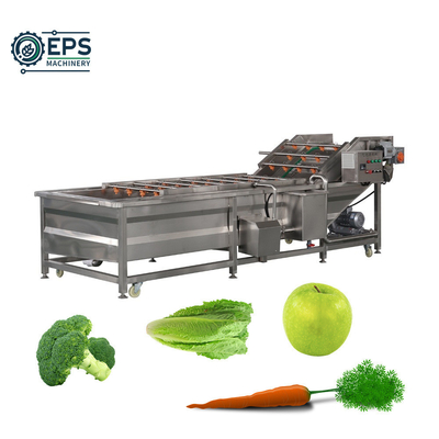 Équipement de lavage et de blanchiment entièrement automatique de fruits et légumes avec des options personnalisées