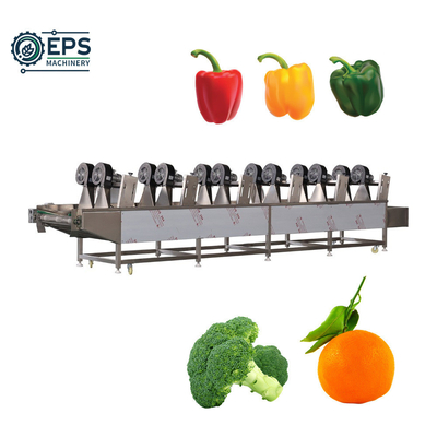 Machine à laver à courant étourdi pour le nettoyage des fruits et légumes en acier inoxydable 304