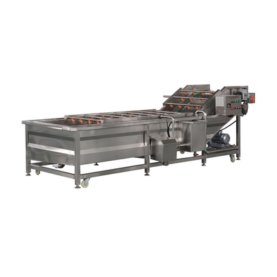 Équipement de lavage de salade de légumes et de fruits avec une capacité de 1500 kg/h et une tension de 110V à 380V