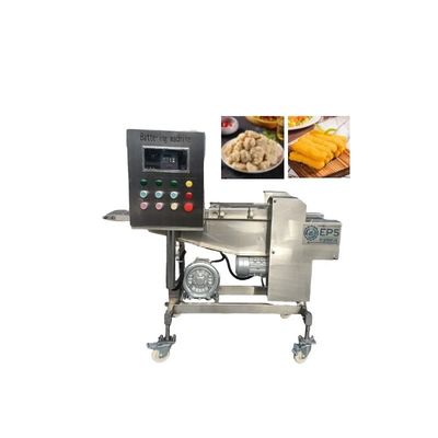 380V machine automatique de revêtement de tempura pour les fruits de mer et les légumes