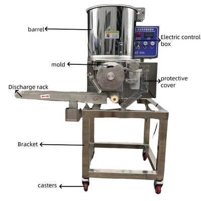 Traitement thermique Machine de formage automatique de petite et moyenne capacité pour la viande sur mesure