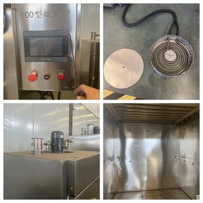 Vente automatique de la viande fumeur avec bouton de commande Mod fumeur