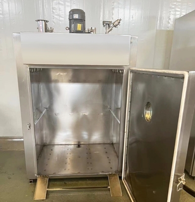 Cuisinier à fumer automatique en acier inoxydable avec régulateur de température