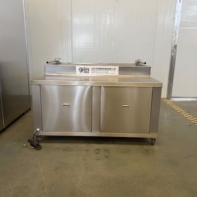 Machine de remplissage de saucisses industrielle lourde avec une grande capacité et un mode de commande par bouton