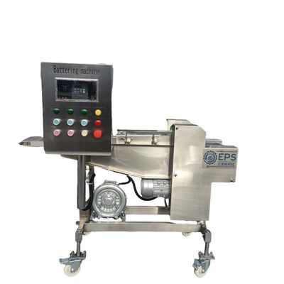 Machine de battage automatique de fruits de mer pour revêtement précis et uniforme