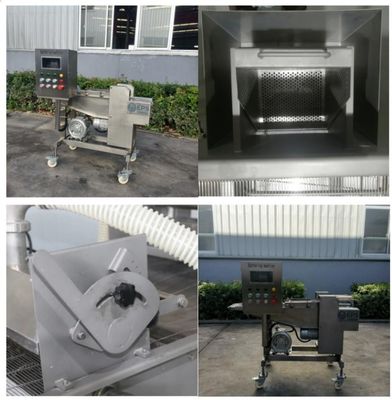 Traitement thermique des bandes de poulet et des boules machine à battre avec des normes élevées