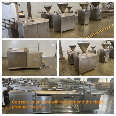Machine de remplissage de saucisses durable pour une longue durée en 120cm * 800cm * 120cm Package