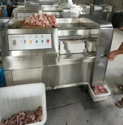Coupe-cube de poulet congelé industriel avec décodeur de cube de viande automatique