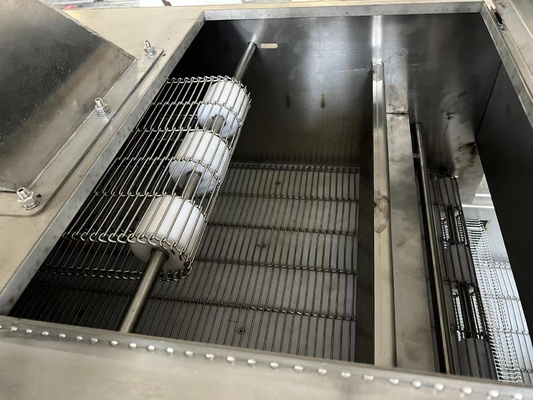 Machine automatique de farine de crevettes pour le traitement thermique dans la transformation des fruits de mer