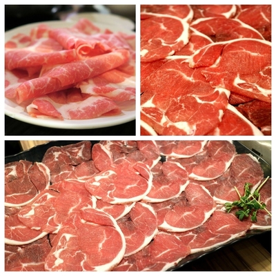 Coupeuse de viande à traitement thermique pour couper efficacement les saucisses de bœuf et de poulet et plus encore