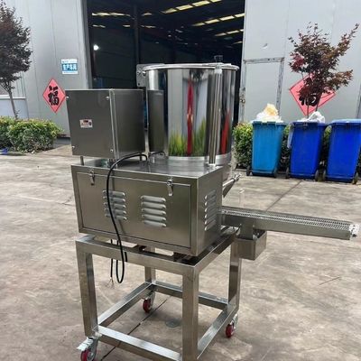 Une ligne de transformation mini-burger personnalisée et une meuleuse à viande pour une efficacité optimale