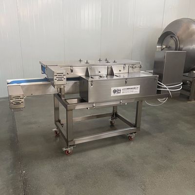 Machine à découper de la viande congelée commerciale automatique de 3 kW pour la vitesse et le traitement