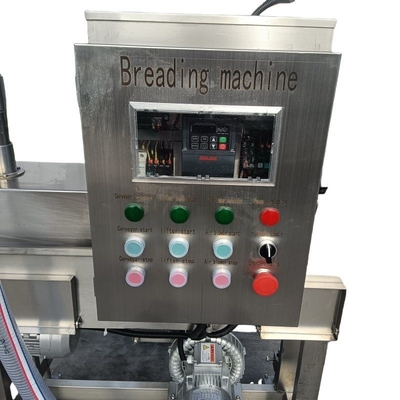 380V machine de pain de poulet frit personnalisée pour une expérience de pain personnalisée