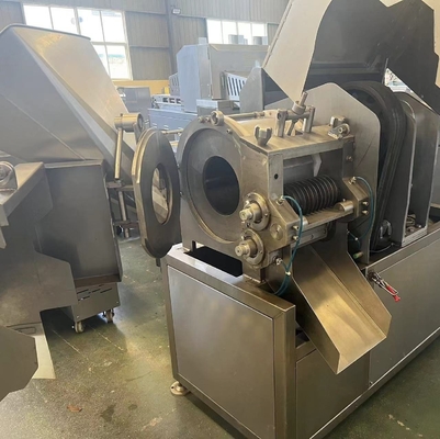 Machine de découpe de bande de viande congelée industrielle de 3 kW pour le traitement uniforme de la viande