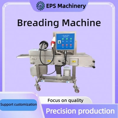 Machine automatique de battage et de pâtisserie de poisson pour le traitement thermique dans l'industrie alimentaire