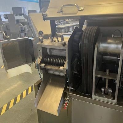 110V-380V Machine automatique de coupe de bande de viande congelée industrielle pour la transformation de la viande