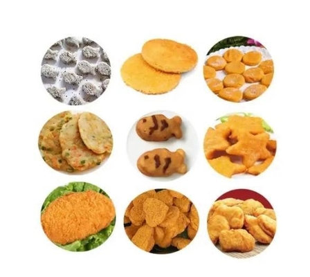 380V Voltage automatique de qualité de la farine de revêtement de préducteur machine pour les aliments à base de viande