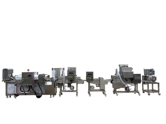 Voltage personnalisable ligne de production et de formage entièrement automatique de hamburger de bœuf