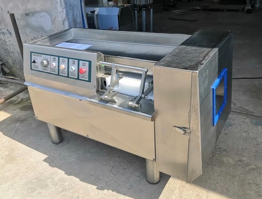 Automatique de qualité automatique de la viande congelée Dicer cube machine de coupe pour le porc de bœuf 7 tailles de dés