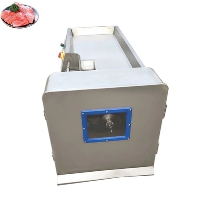 Coupeuse automatique de viande de canard pour la découpe des cubes de viande de poisson congelé