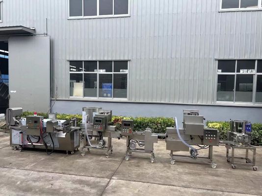 Machine de formage automatique de hamburgers pour l'industrie alimentaire pour le traitement thermique