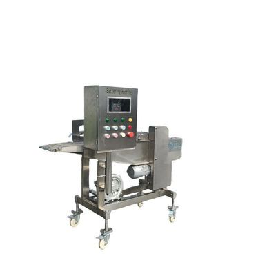 Machine à recouvrir le pain et le chocolat à 380 V avec des fraises lyophilisées et un pulvérisateur automatique