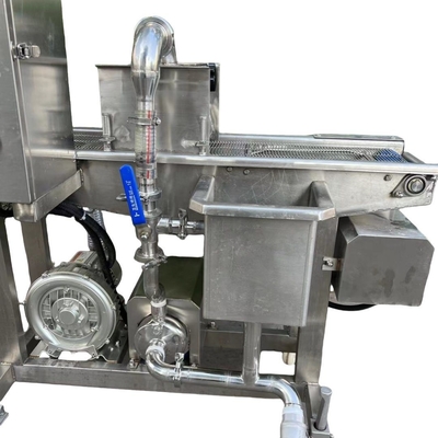Machine de revêtement de chocolat à pain croustillant à 380V avec une seule et deux faces de rosée