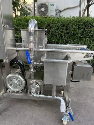 Machine de revêtement de chocolat à pain croustillant à 380V avec une seule et deux faces de rosée