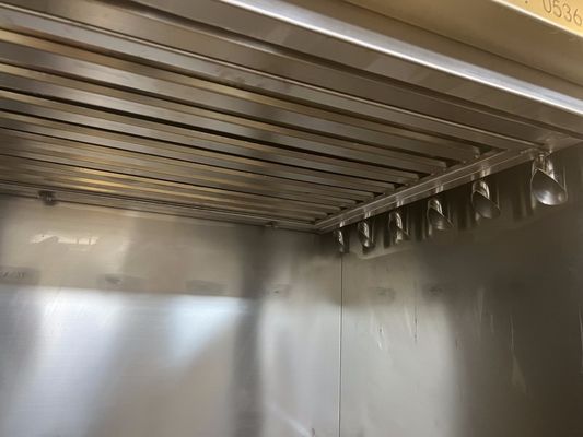 Fumeur commercial en acier inoxydable intensif pour la machine de fumeur dans la transformation de la viande