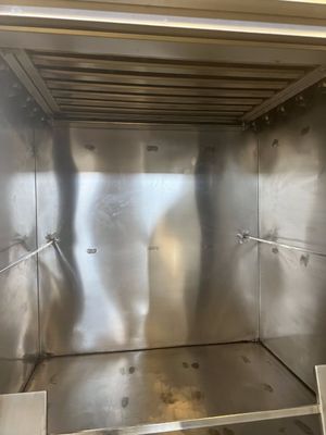 Fumeur commercial en acier inoxydable intensif pour la machine de fumeur dans la transformation de la viande