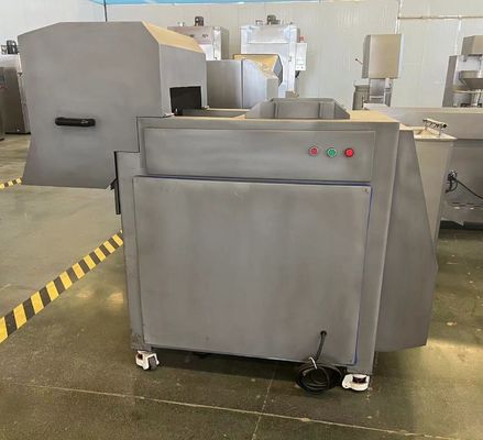 Coupeuse de viande de poulet et de volaille personnalisée de grande capacité avec option de coupe polyvalente