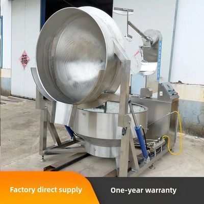 Appareil à chaudière électrique à gaz pour cuisson des aliments avec mélangeur