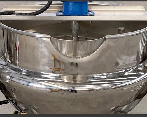 Mélangeur de cuisson à induction électrique entièrement automatique de grande capacité avec bouilloire à chaudière