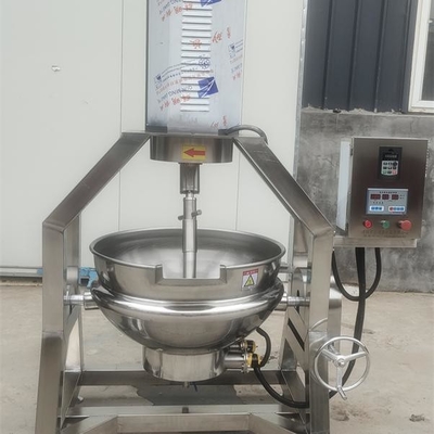 Pâtisserie à grande capacité, mélangeur automatique de légumes, bouilloire industrielle pour la cuisson de viande