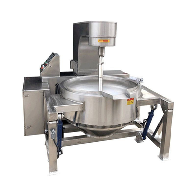 Dispositif de chronométrage de chauffage à la vapeur de la pâte de tomate de cuisson machine de mélangeur pour le ketchup chinois