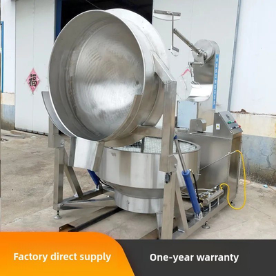 Machine de cuisson à gros agitateur de porridge avec source d'alimentation électrique